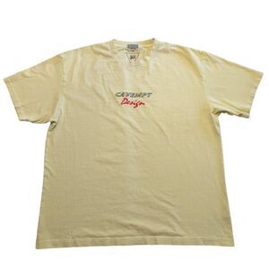 Cav Empt Shirt Size XL Embroidered Streetwear Club Rave READ Paint splatter